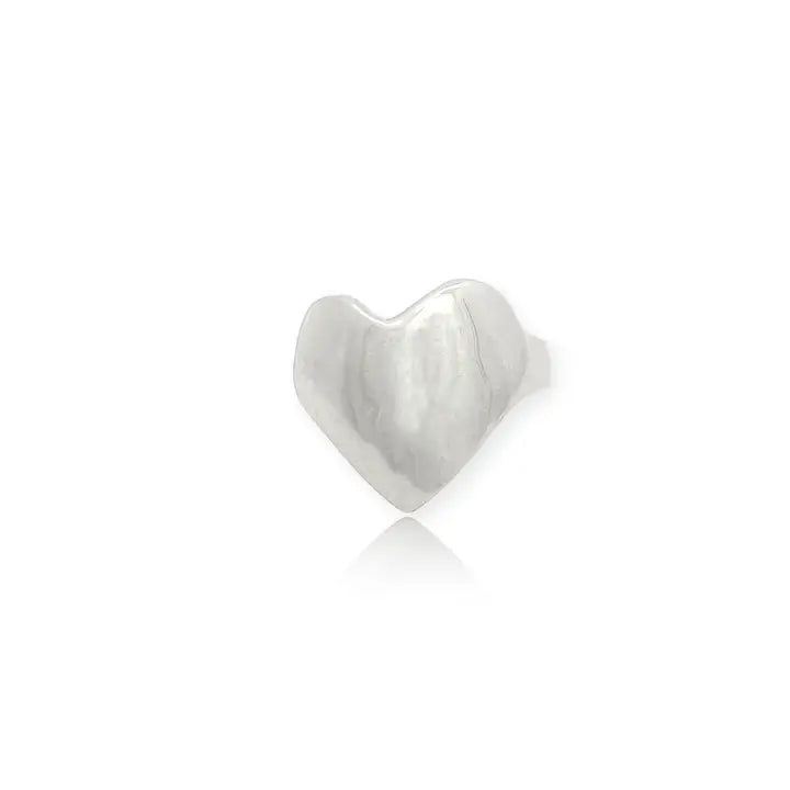 Eros Heart Signet Ring