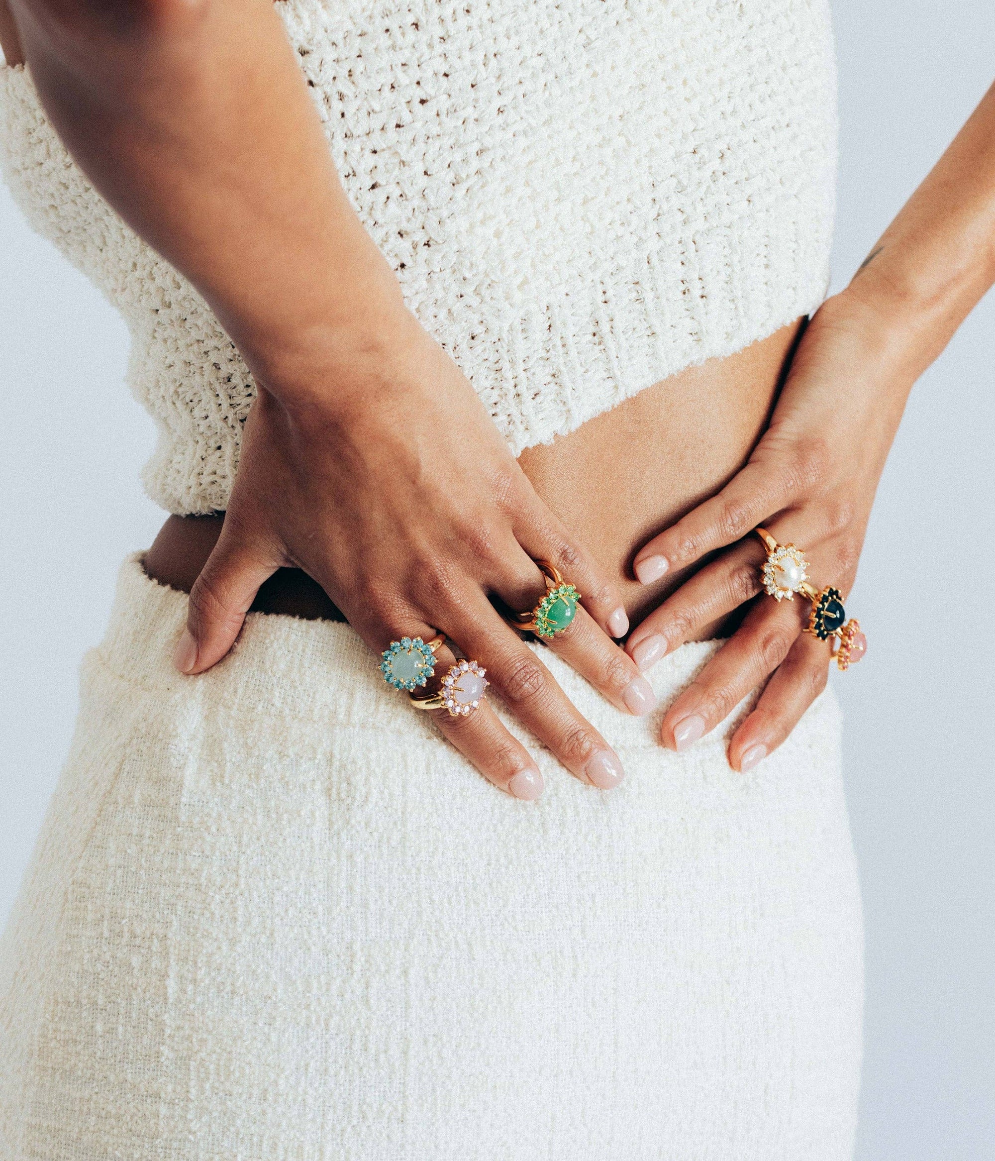 Georgie Ring in Pearl