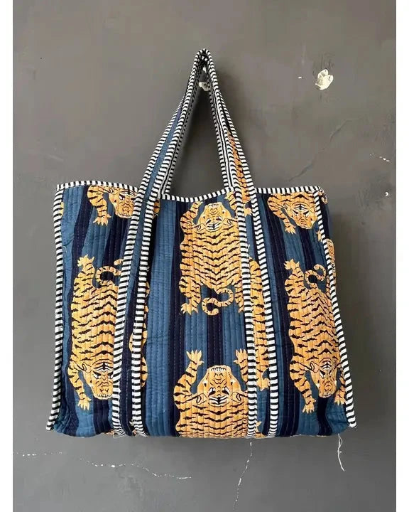 Quilted Tote Bag