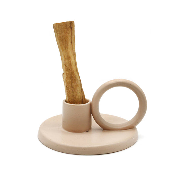 Ceramic Palo Santo/ Candle Holder