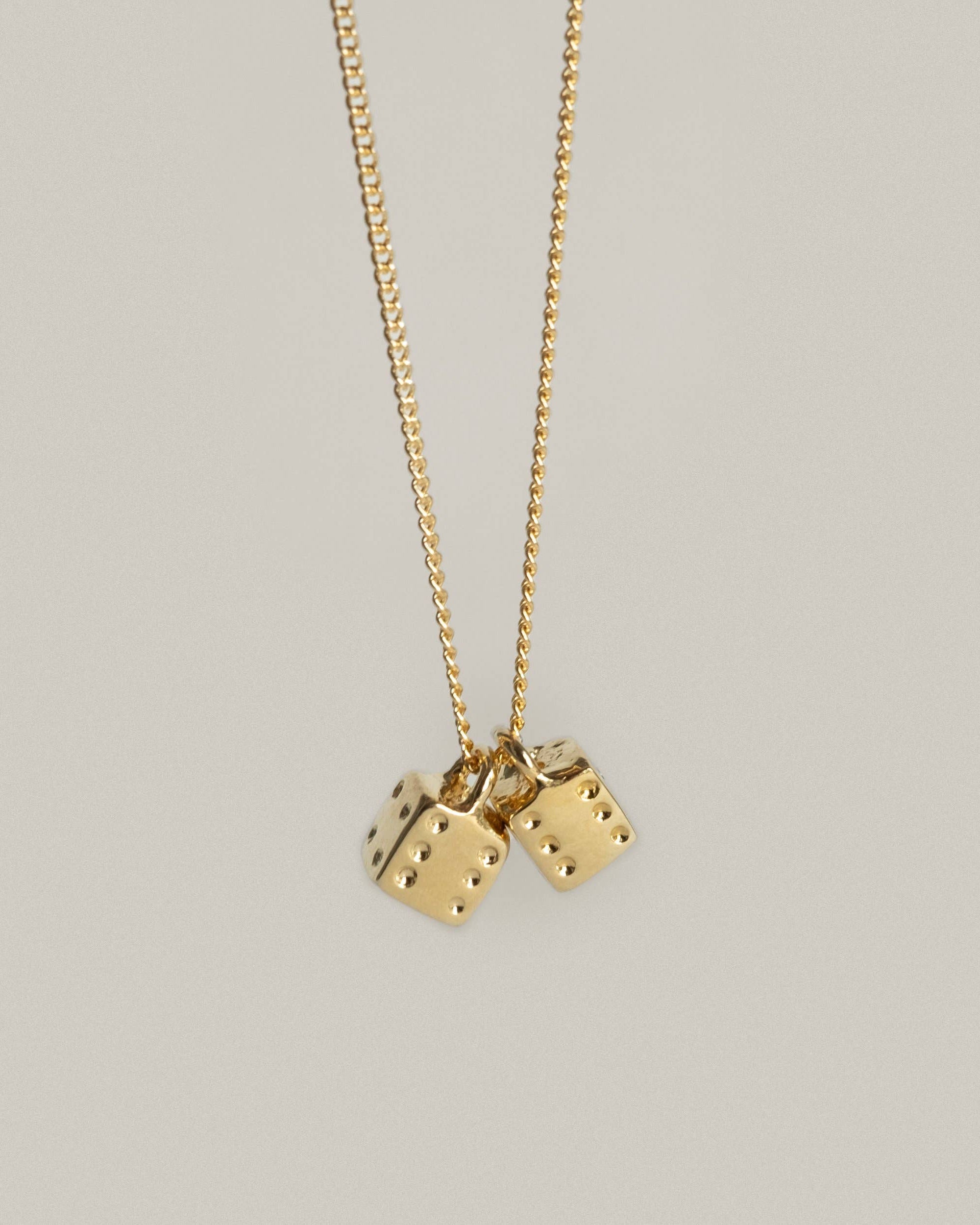 Double Dice Necklace
