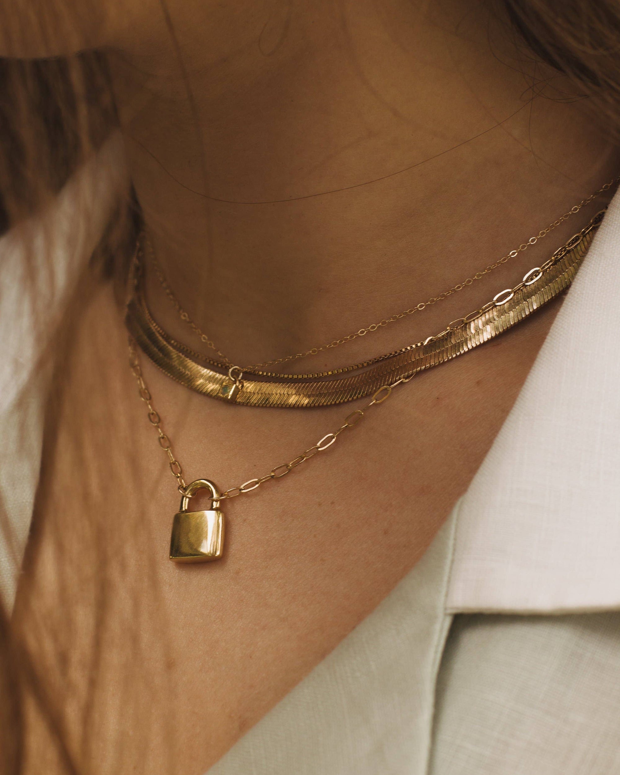 Holmes Lock Necklace