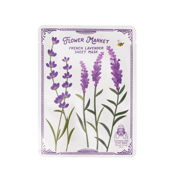 French Lavender Face Sheet Mask