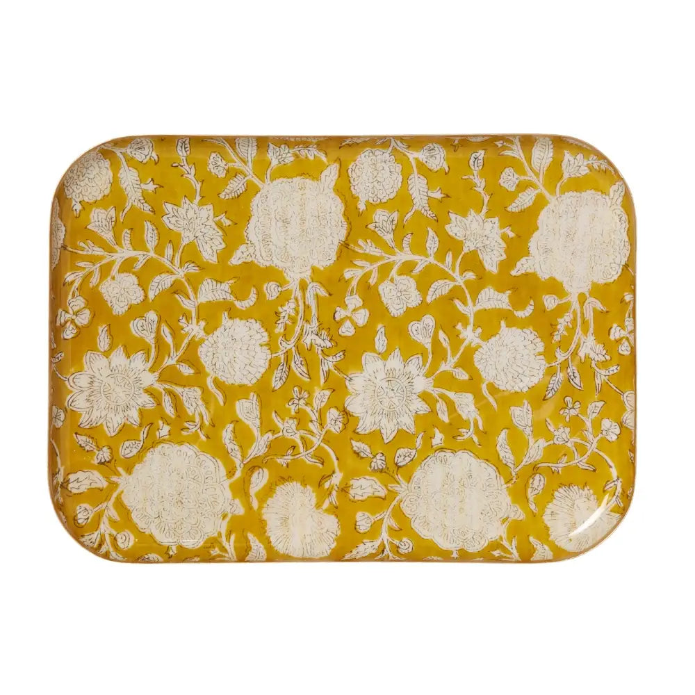 Floral Tray - Tupia Absynthe