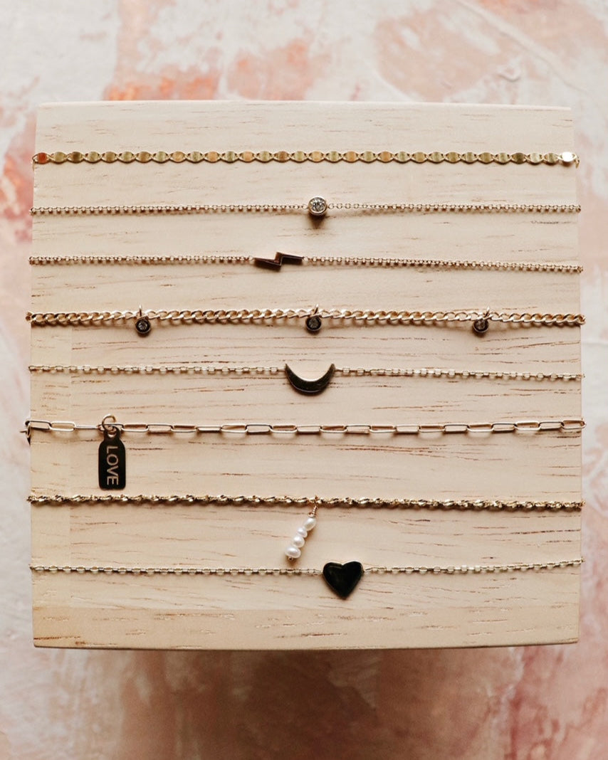 Gold Heart Bracelet