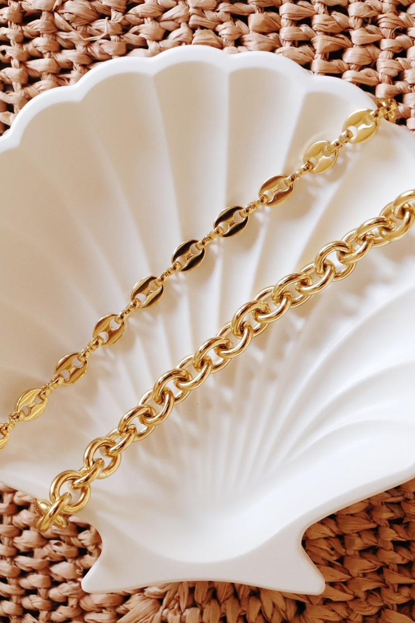 Maritime Gold Chain Bracelet