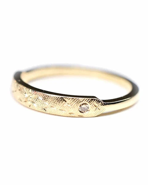 Duke Champagne Diamond Ring