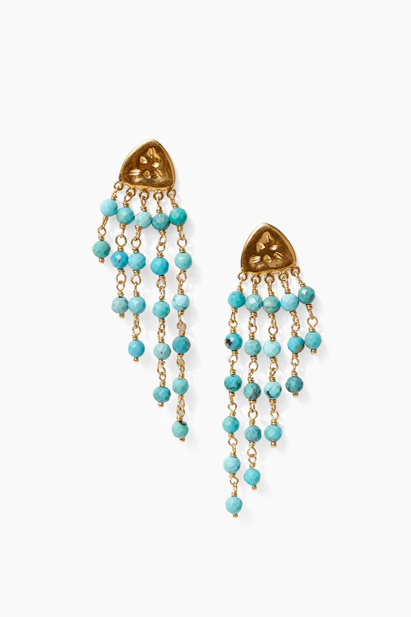 Bolide Turquoise Earrings