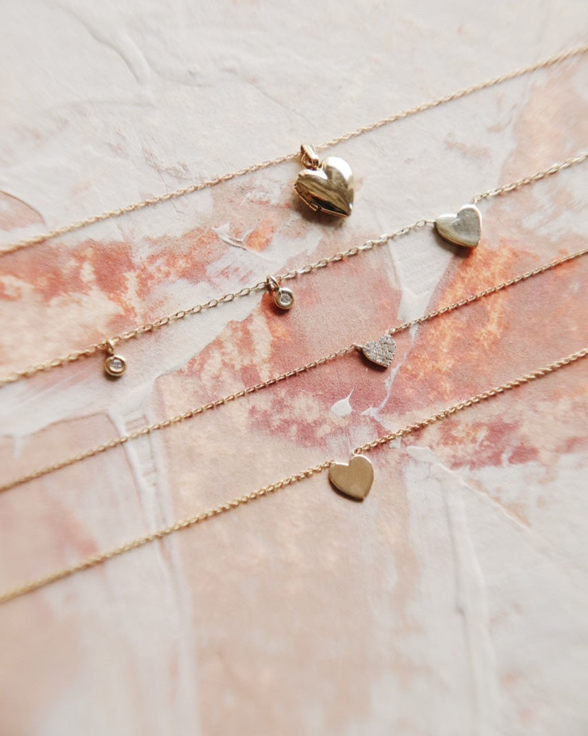 Heartbeat Diamond Necklace