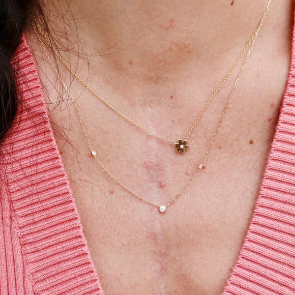 Eternal Diamond Love Pendant Necklace