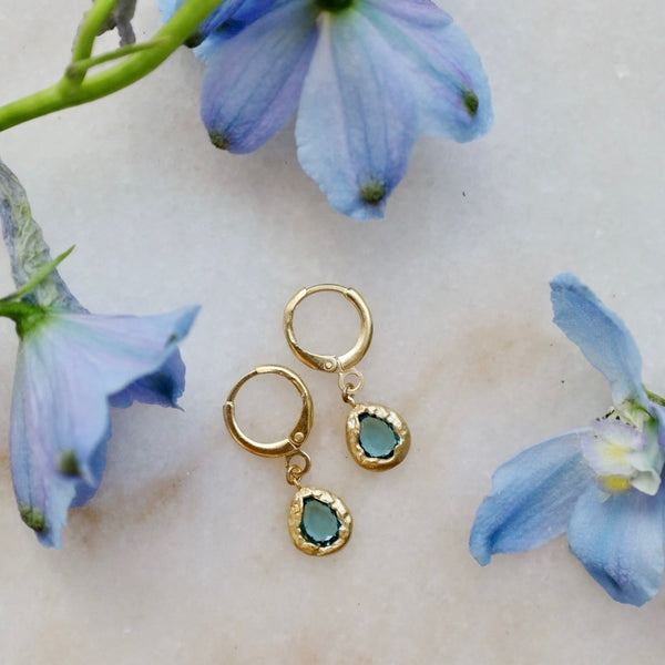 Lysia Blue Earrings