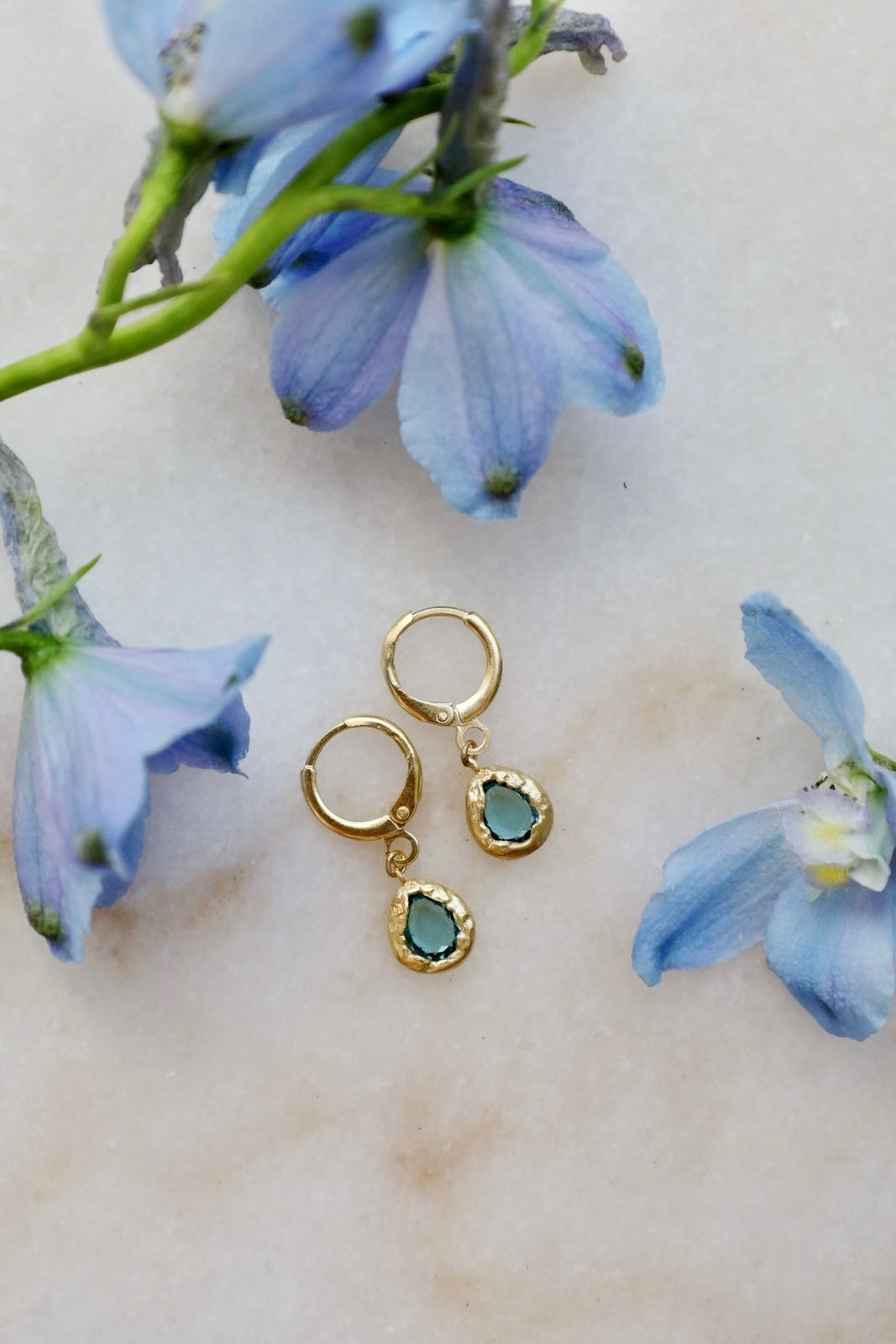 Lysia Blue Earrings
