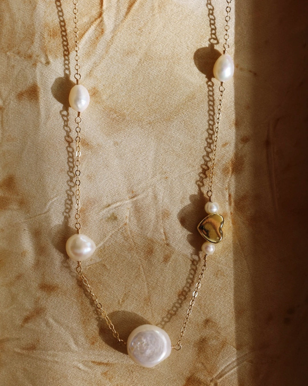 Pearl Satellite of Love Necklace