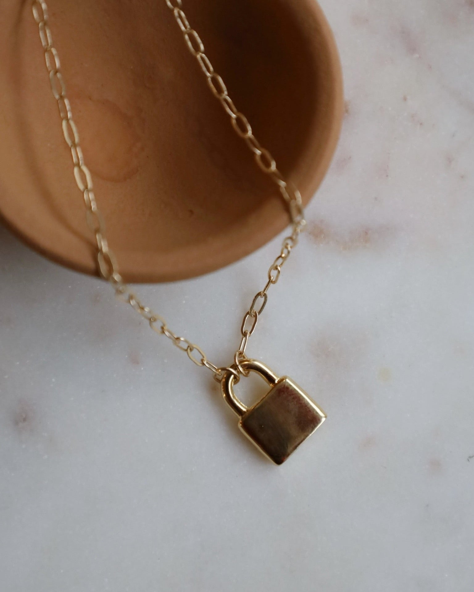 Holmes Lock Necklace