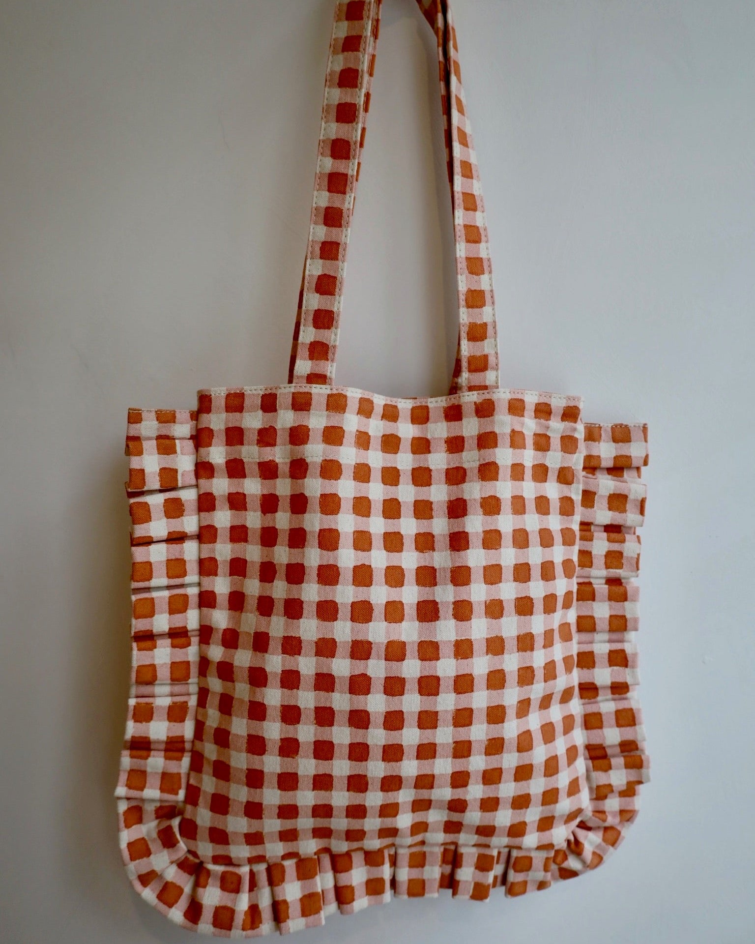Momo Tote - Harvest Gold Gingham