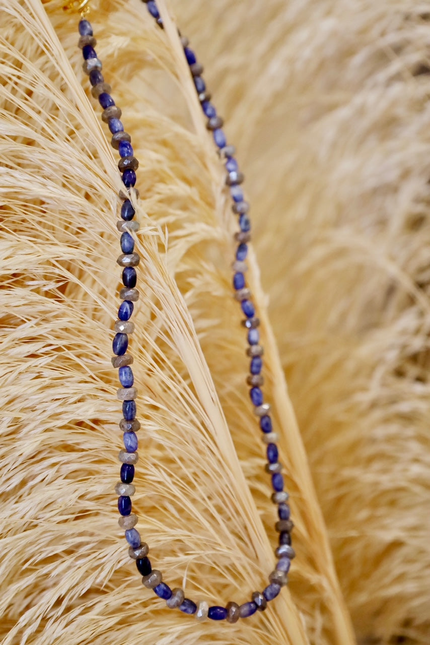 Indira Toggle Sodalite Necklace