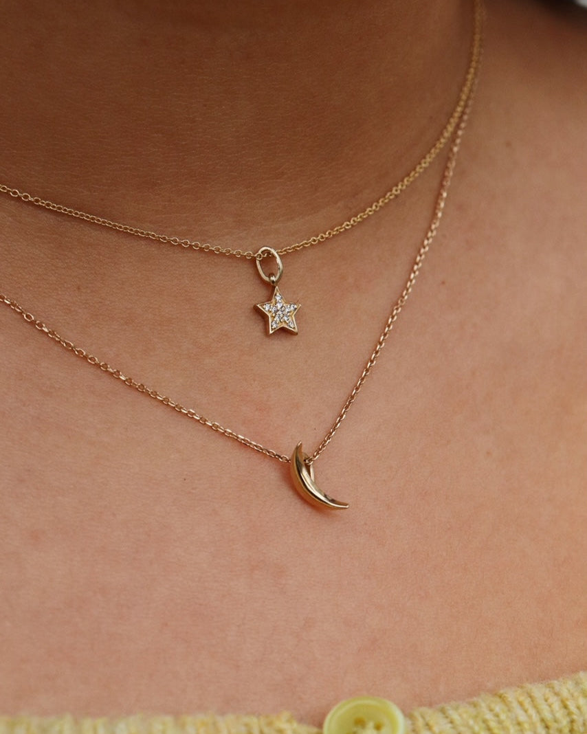 Moon necklace