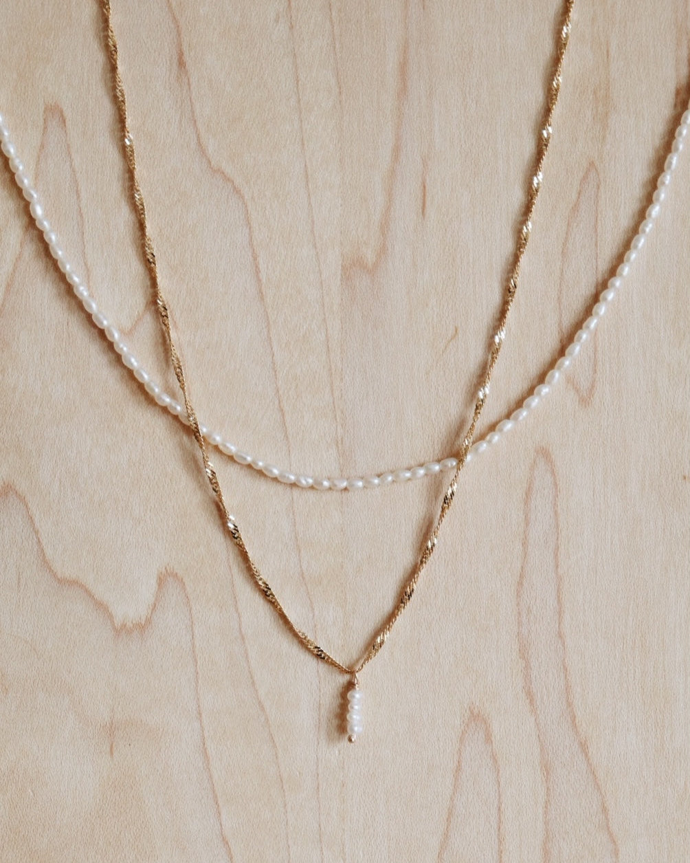 Pearl Rice Necklace