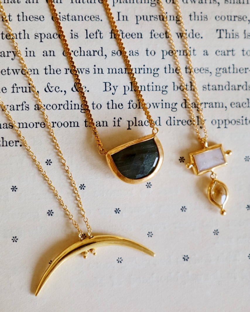 Labradorite Luna Necklace