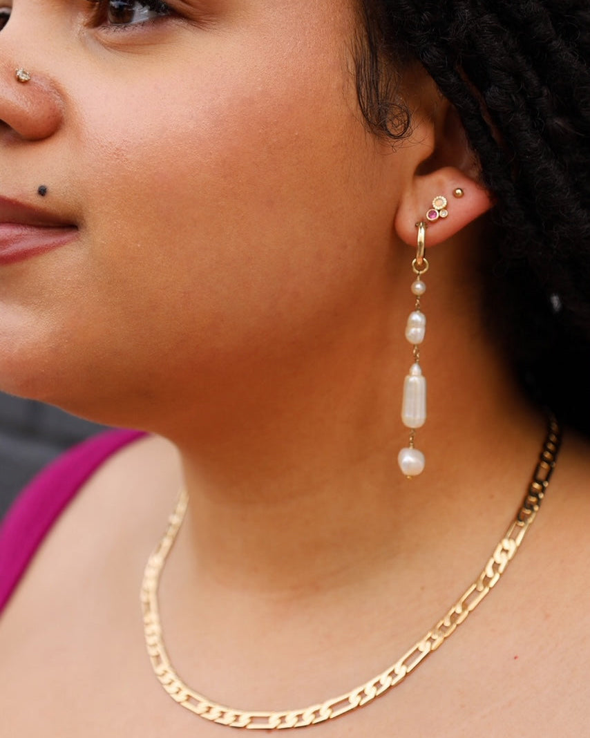 Thick Gold Figaro Chain