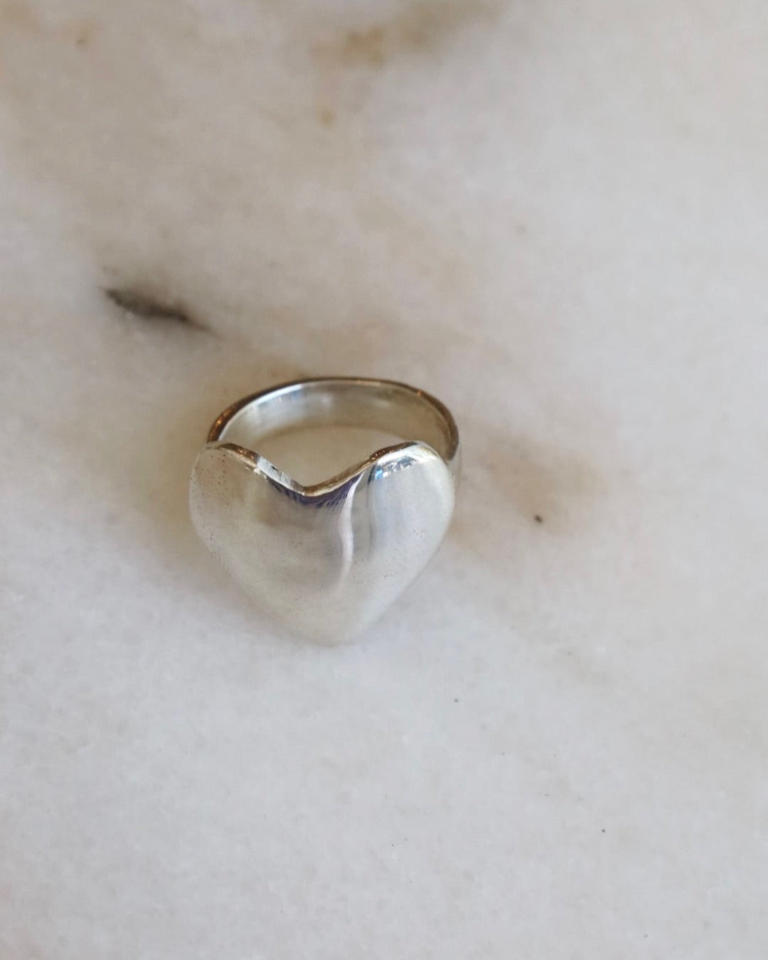 Eros Heart Signet Ring