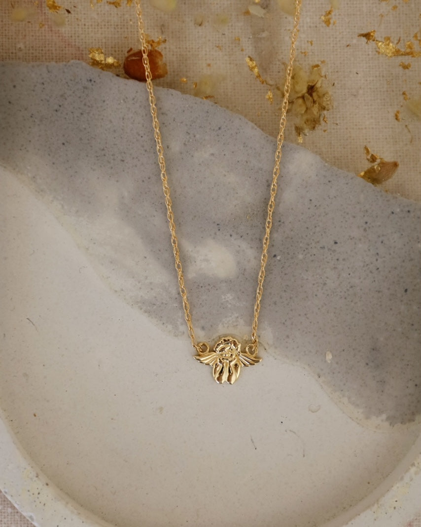 Cherub Angel Necklace