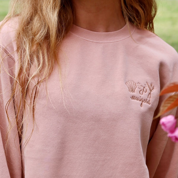 Marigold Embroidered Sweatshirt