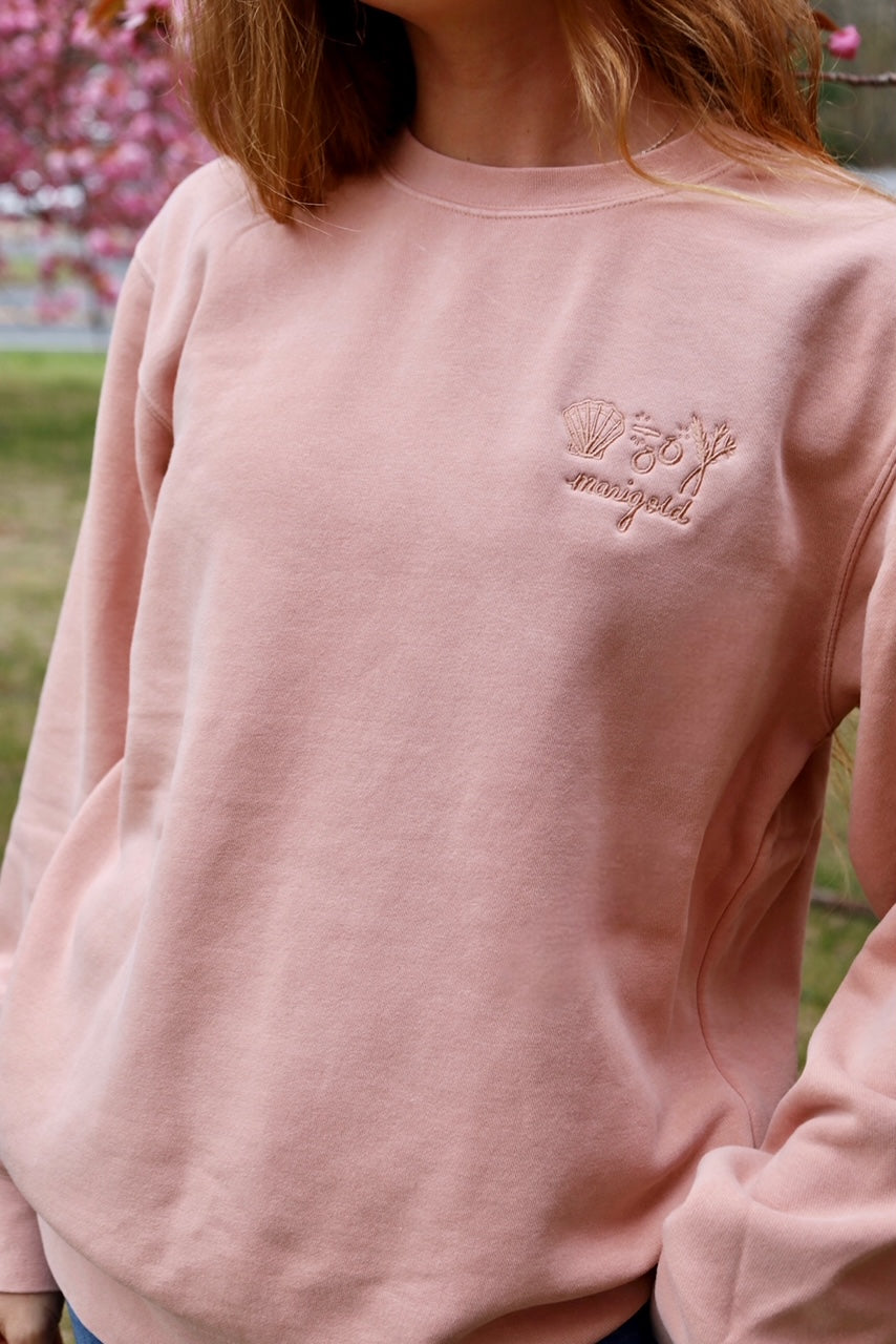 Marigold Embroidered Sweatshirt