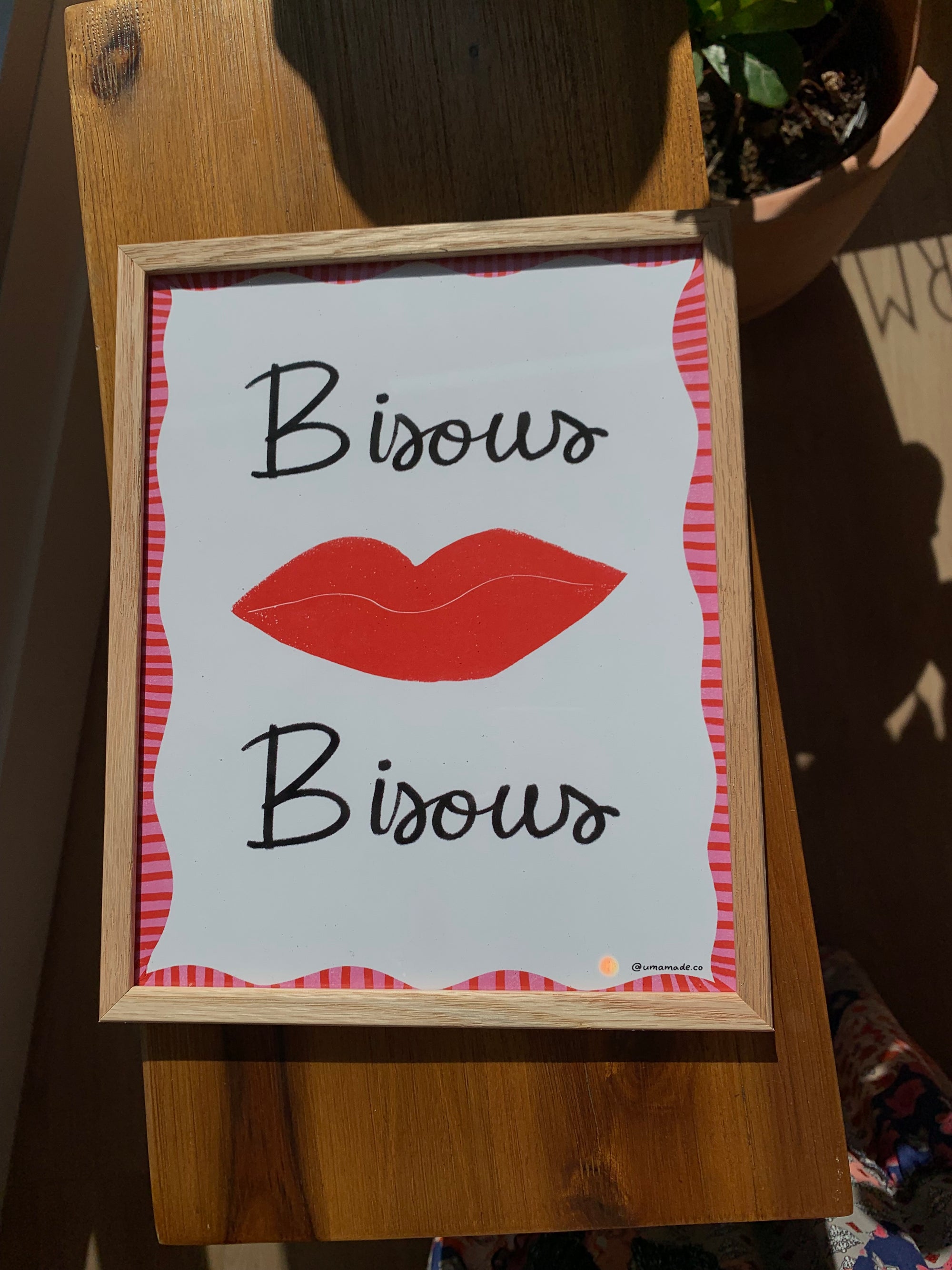 Bisous Bisous Print