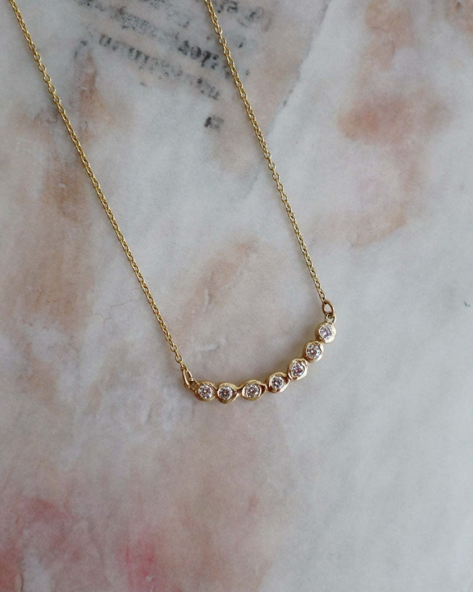 Tauri Diamond Necklace