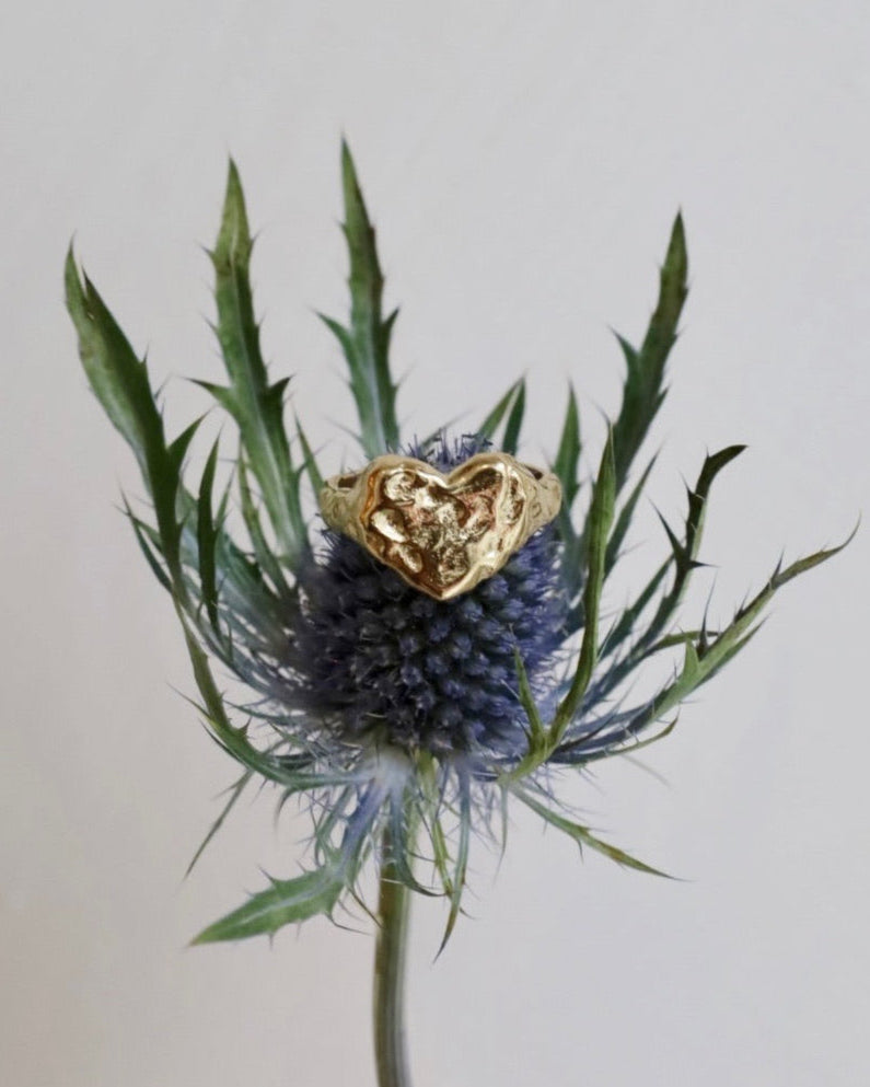 Livia Heart Ring