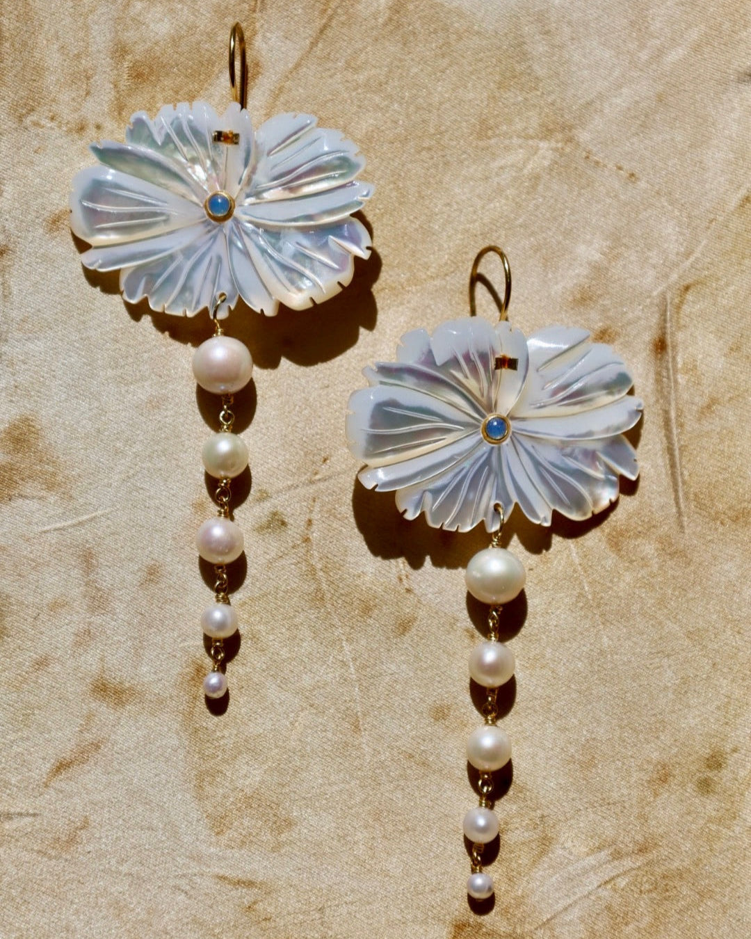 Magnolia Drop Earrings