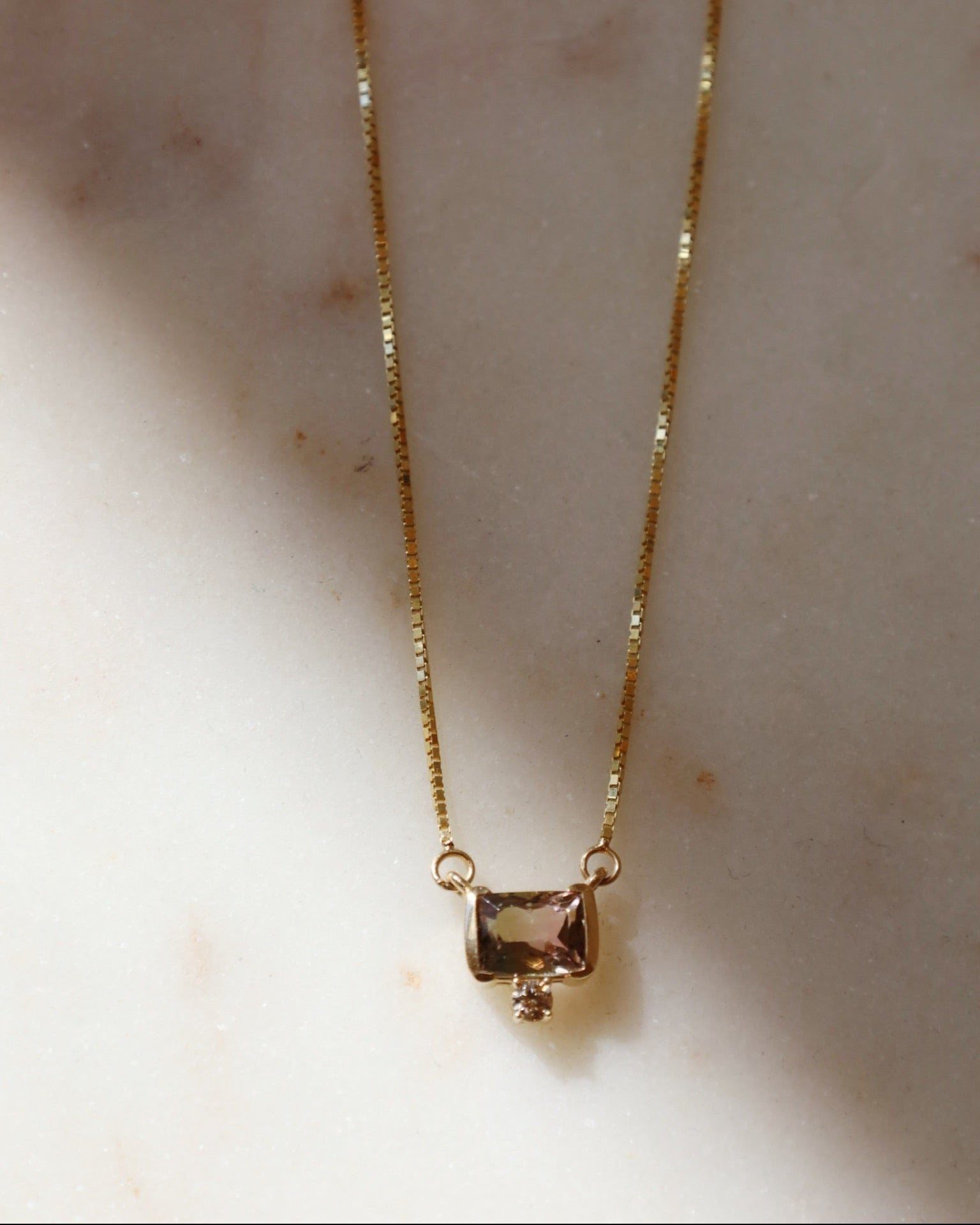 Barra Watermelon Tourmaline Necklace