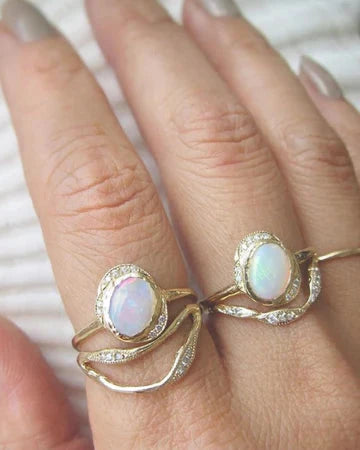 Lava Ribbon RIng