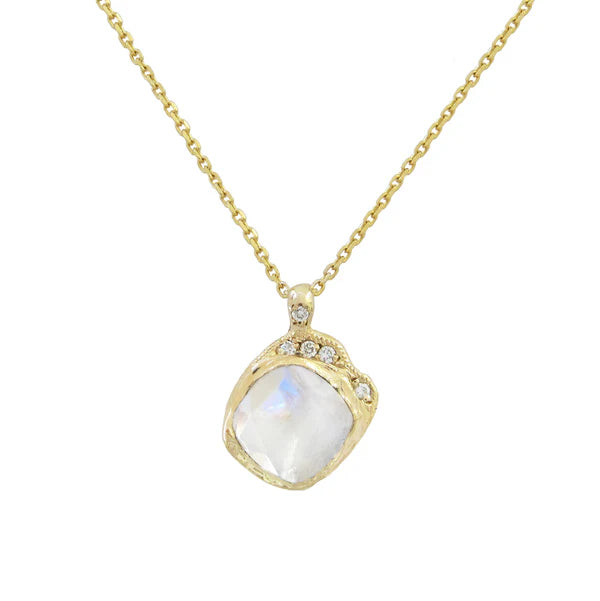 Mini Cove Moonstone Necklace