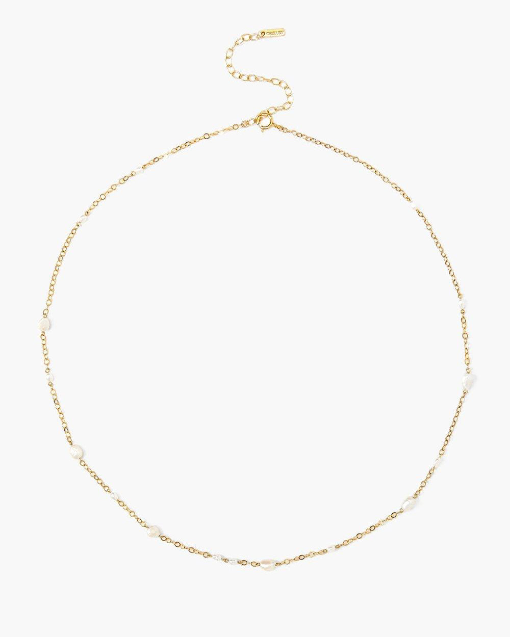 Free-Form Pearl Necklace