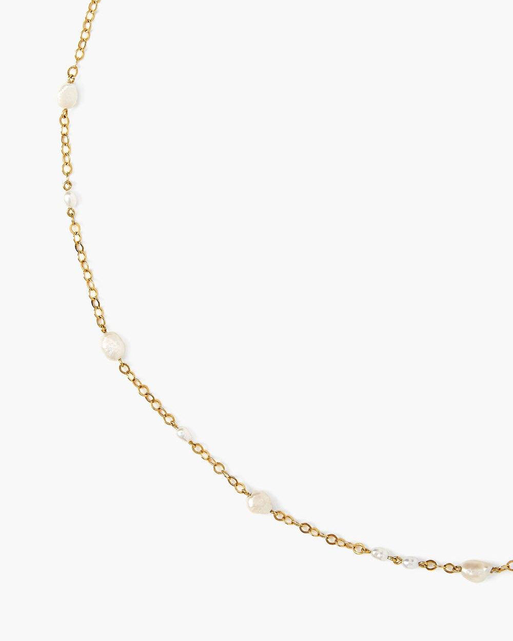 Free-Form Pearl Necklace