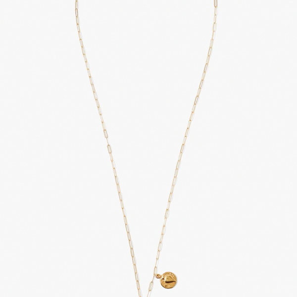 Gemelos Coin Pendant Necklace