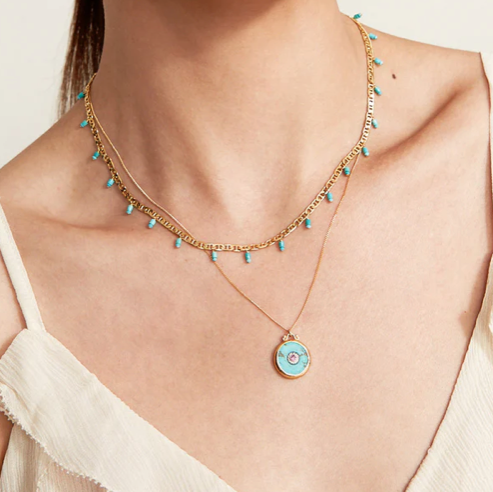 Turquoise Celeste Necklace