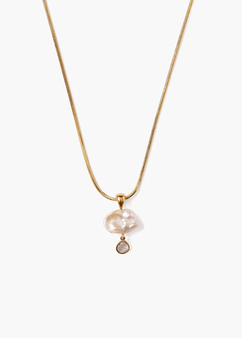 Hilo Pearl and Diamond Necklace