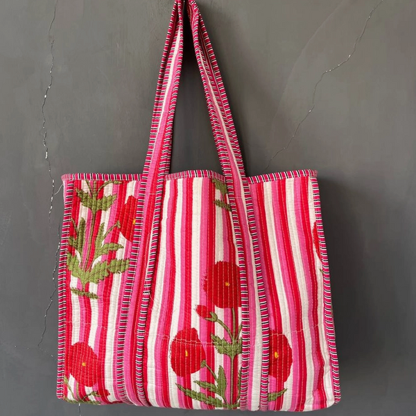 Quilted Tote Bag