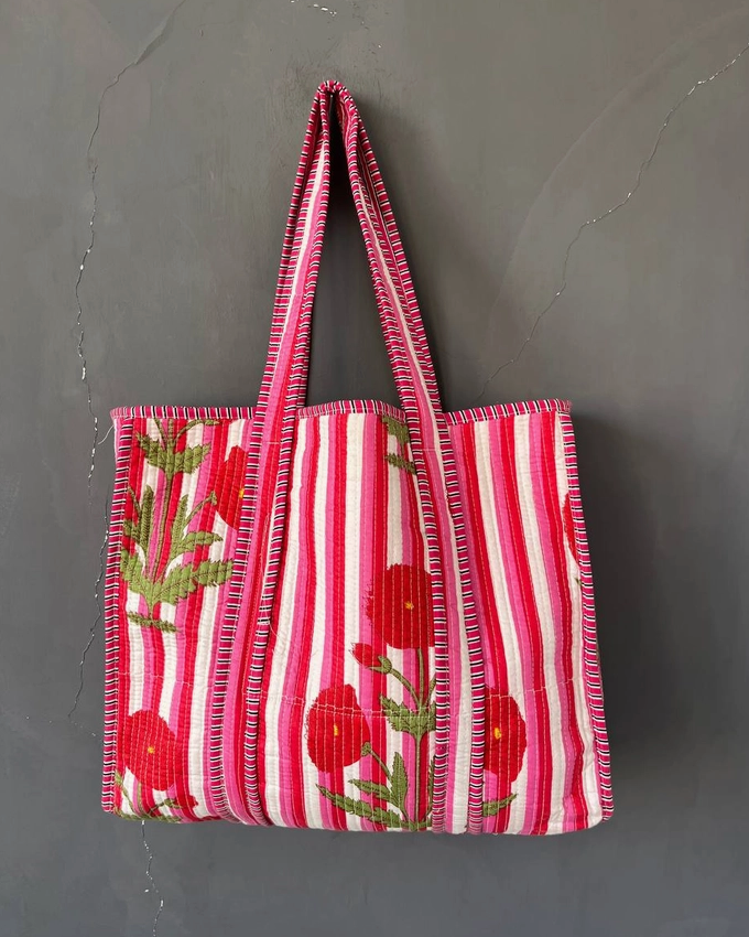 Quilted Tote Bag