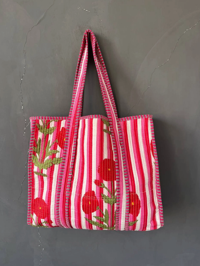 Quilted Tote Bag