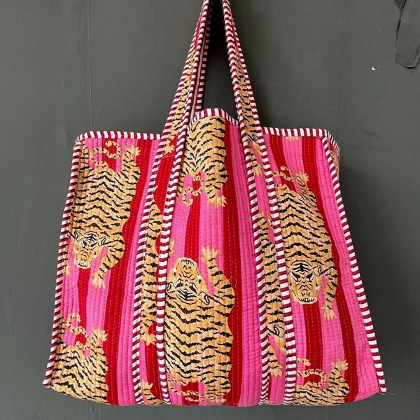 Quilted Tote Bag