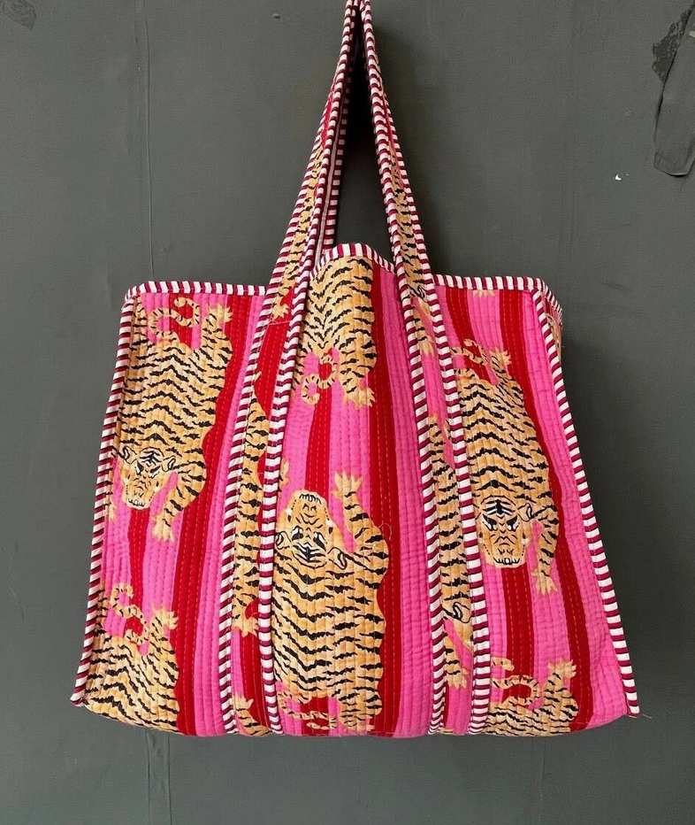 Quilted Tote Bag