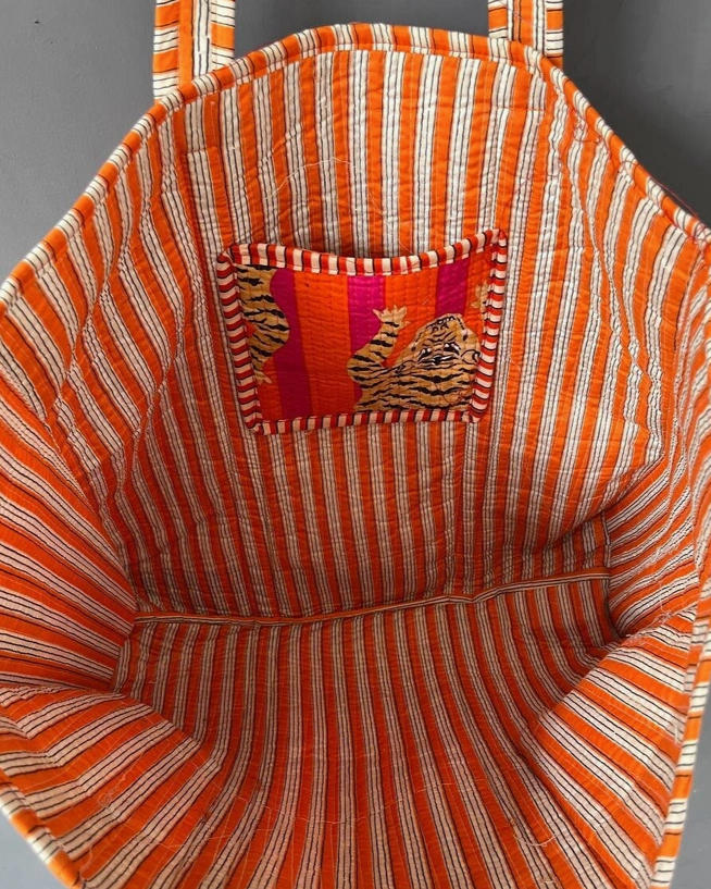 Quilted Tote Bag