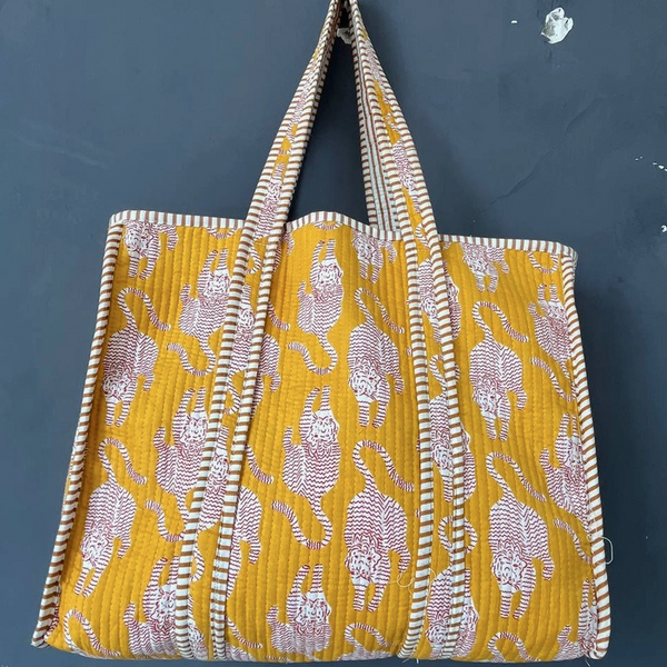 Quilted Tote Bag