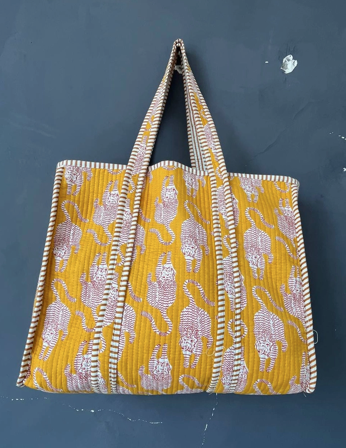 Quilted Tote Bag