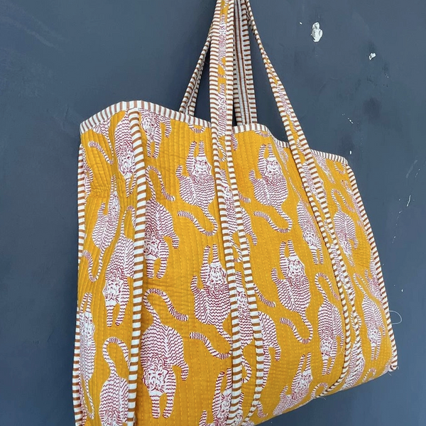 Quilted Tote Bag