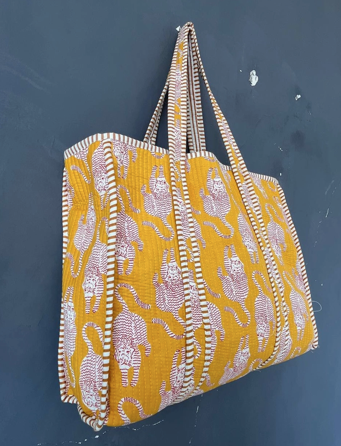 Quilted Tote Bag